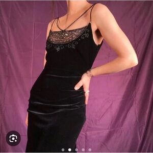 Elegant Black Lace Dress